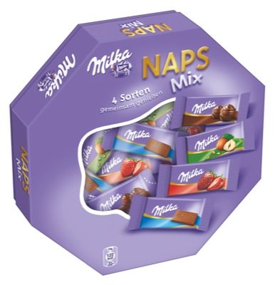 Milka Naps Mix 138g 10 x 138 g von Milka