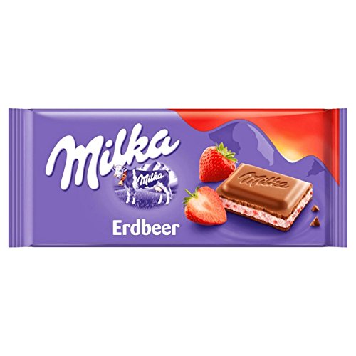 Milka Schoko 100g, Erdbeer Joghurt 20 x100 g von Milka
