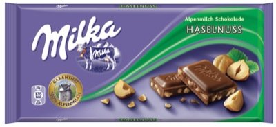 Milka Schoko 100g, Haselnuss 20 x100 g von Milka