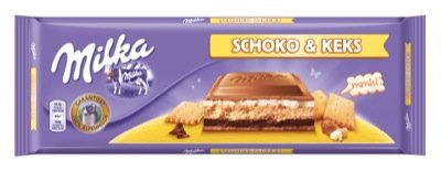 Milka Schoko 300g, Schoko&Keks 12 x 300 g von Milka