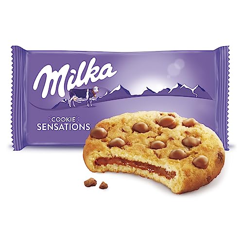 Milka Sensations Kuchen mit Milchschokoladenstücken aus Alpin Milch 156g Milka Sensations Kuchen mit Milchschokoladenstücken aus Alpin Milch 156g von Milka