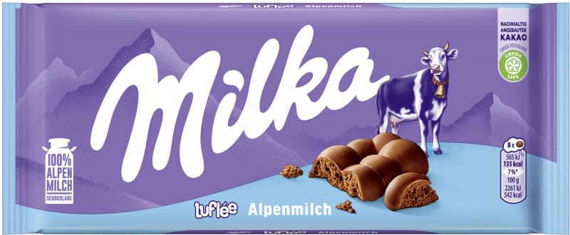 Milka Tafel Luflée von Milka