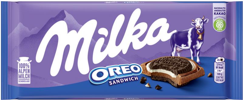 Milka Tafel Oreo Sandwich von Milka