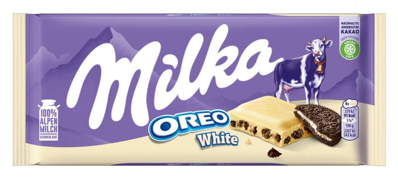 Milka Tafel Oreo White von Milka