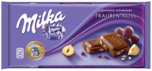 Milka Trauben - Nuss 5er, 1er Pack (1 x 500 g) von Milka