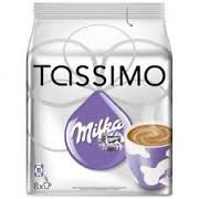 Tassimo T-Discs Milka (16 T-Discs) Heiße-Schokolade-Getränk mit Kaffeesahne aus Milch – 8 Portionen x 2 Packungen von Milka