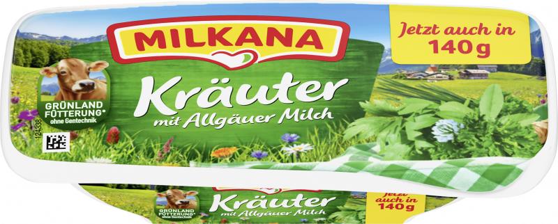 Milkana Schmelzkäse Kräuter Milkana Schmelzkäse Kräuter von Milkana