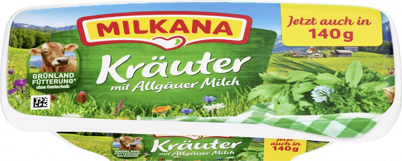 Milkana Schmelzkäse Kräuter von Milkana