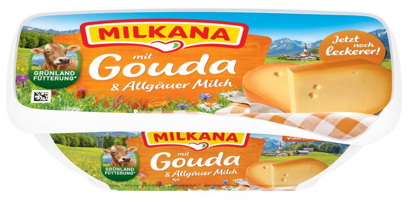 Milkana Schmelzkäse mit Gouda Milkana Schmelzkäse mit Gouda von Milkana