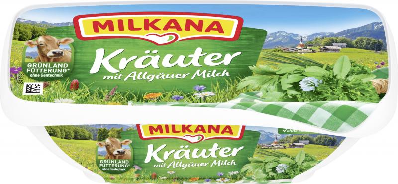 Milkana Schmelzkäse Kräuter von Milkana