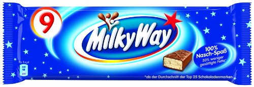 Milky Way, 6 Packungen je 9 Riegel (6 x 193 g) von Milky Way