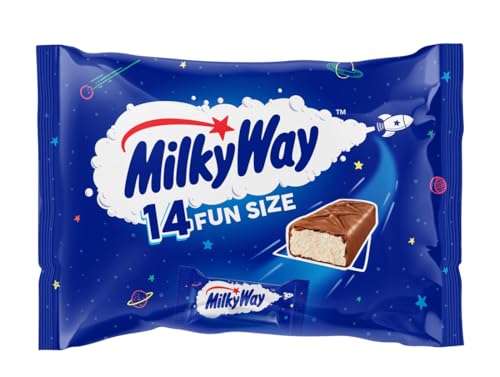 Milky Way Schokoriegel, Minis, Milchcreme, 1 Packung (1 x 227 g) von Milky Way