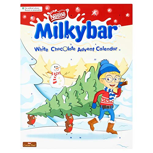 Milkybar Adventskalender Weiße Schokolade 85g von Milkybar