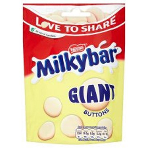Nestle Milkybar Giant Buttons 126g. Nestle Milkybar Giant Buttons 126g. von Nestle Milkybar