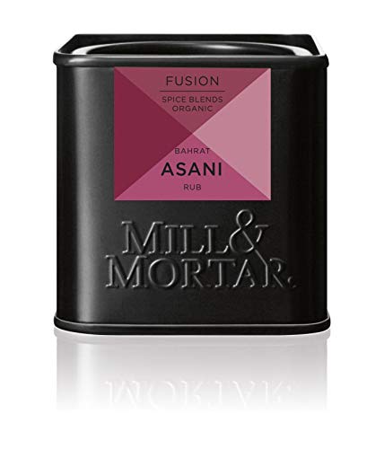 Mill & Mortar Asani Bahrat Gewürzmischung für Lamm und Geflügel - Bio - 45 g von Mill & Mortar