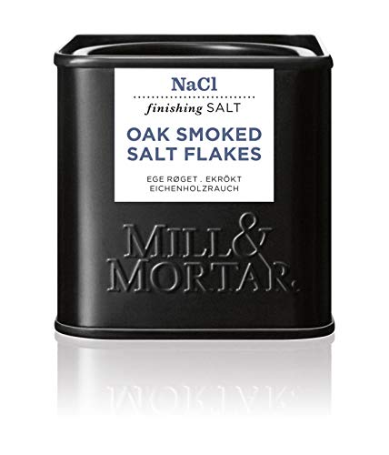 Mill & Mortar Salz Flocken geräuchert - Rauchsalz - 80 g von Mill & Mortar