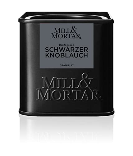Mill & Mortar Schwarzer Knoblauch Granulat - Bio - 40 g von Mill & Mortar