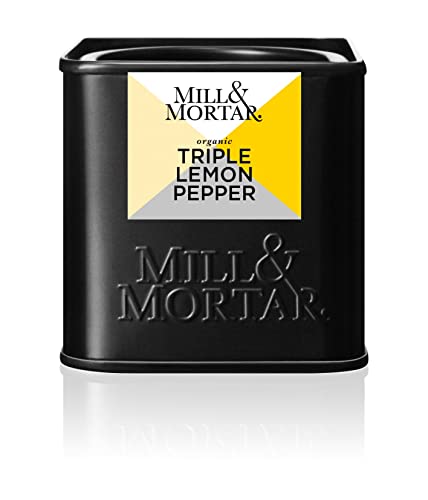 Mill & Mortar Triple Lemon Pfeffer - Zitronenpfeffer Gewürzmischung - Bio - 50 g von Mill & Mortar