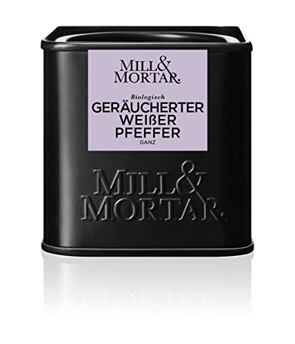 Mill & Mortar geräucherter weisser Pfeffer ganz - Bio - 50 g Mill & Mortar geräucherter weisser Pfeffer ganz - Bio - 50 g von Mill & Mortar