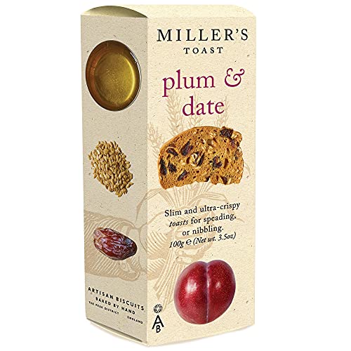 Miller's Toast Pflaume & Date - 6x100g von Miller's Toast