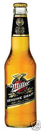 12 Flaschen Miller Genuine Draft a 0,33L inc. 3.00€ EINWEG Pfand Beer Glas von Miller