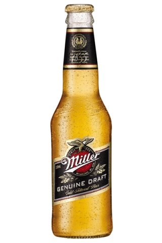 24 Flaschen Miller Genuine Draft a 0,33L inc. 6.00€ EINWEG Pfand Beer Glas von Miller