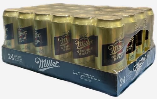 Miller Genuine Draft Bier 24x0,5l (Einwegpfand 0,25 EUR je Dose) von Miller
