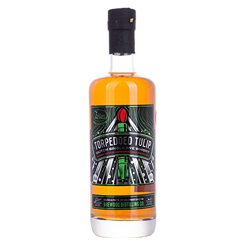 Millstone Torpedoed Tulip Dutch Single Rye Whisky, 700 ml von Millstone