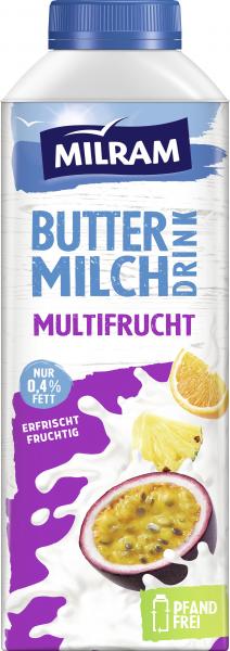 Milram Buttermilch Drink Multifrucht von Milram