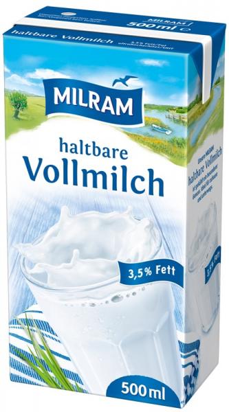 Milram Haltbare Vollmilch 3,5% Milram Haltbare Vollmilch 3,5% von Milram