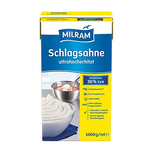 Milram - Schlagsahne ultrahocherhitzt 30% 6er Pack (6x1000g) von Milram