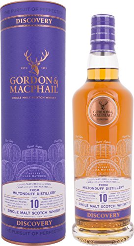 Gordon & MacPhail MILTONDUFF 10 Years Old Discovery Single Malt Scotch Whisky (1 x 0.7 l) von Gordon & MacPhail