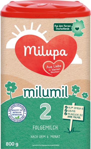 Milupa Milumil 2 Folgemilch nach dem 6. Monat Milupa Milumil 2 Folgemilch nach dem 6. Monat von Milupa