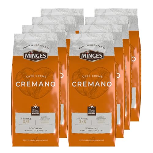 Minges - Café Cremano Bohnen - 8x 1kg von Minges