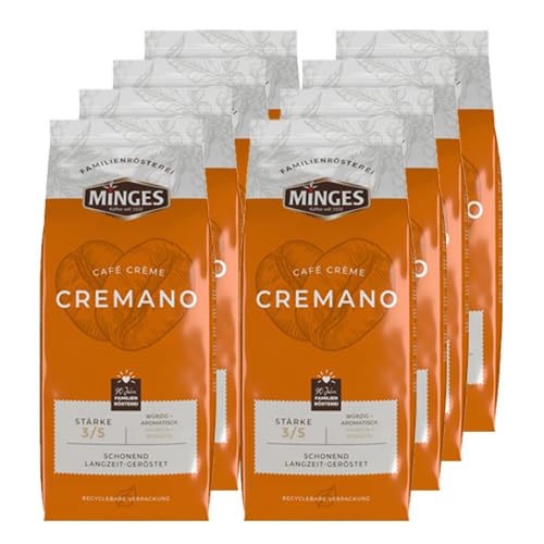 Minges - Café Cremano Bohnen - 8x 1kg Minges - Café Cremano Bohnen - 8x 1kg von Minges
