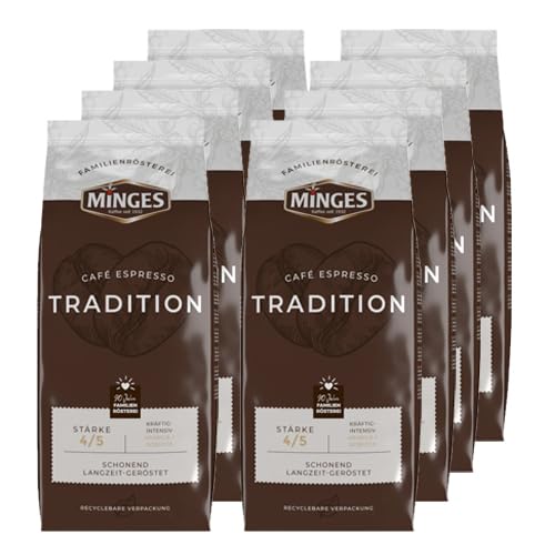 Minges - Espresso Tradition Bohnen - 8x 1kg von Minges