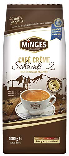 Minges Schweizer Schümli II Kaffee Bohnen 8kg (8x1kg) von Minges