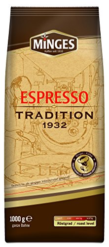 Minges Tradition 1932 Kaffee Bohnen 8kg (8x1kg) von Minges