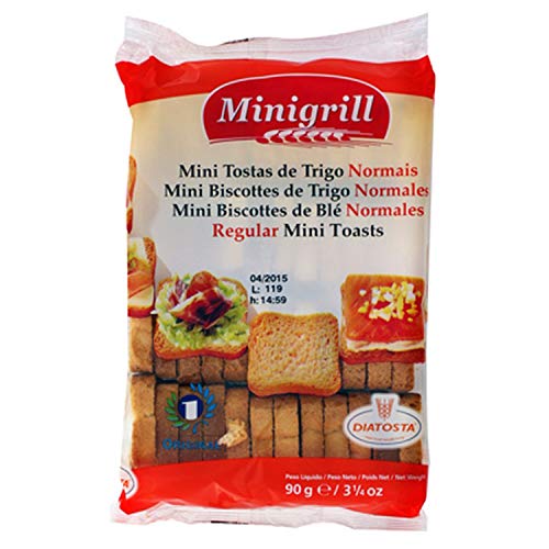 Minigrill Mini Weizenzwieback 90g Beutel von Minigrill