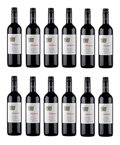 12x 0,75l - Minini - Rosso - Vino da Tavola - Italien - Rotwein halbtrocken von Minini