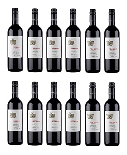 12x 0,75l - Minini - Rosso - Vino da Tavola - Italien - Rotwein halbtrocken 12x 0,75l - Minini - Rosso - Vino da Tavola - Italien - Rotwein halbtrocken von Minini