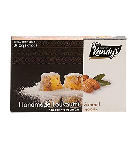 Loukoumi Kandylas Griechische Gelee Flavour 200g GRIECHENLAND Mandel von Minos