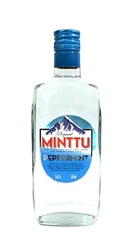 Minttu Peppermint Pfefferminz Likör 50% 0,5l Flasche von Minttu