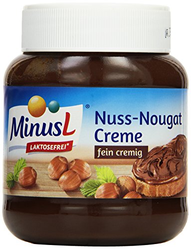 Minus L Nuss-Nougat Creme, 6er Pack (6 x 400 g) von Minus L