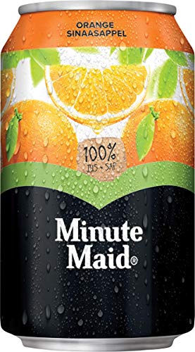Frisdrank Minute Maid Orange blikje 0.33l | 24 stuks von Minute Maid