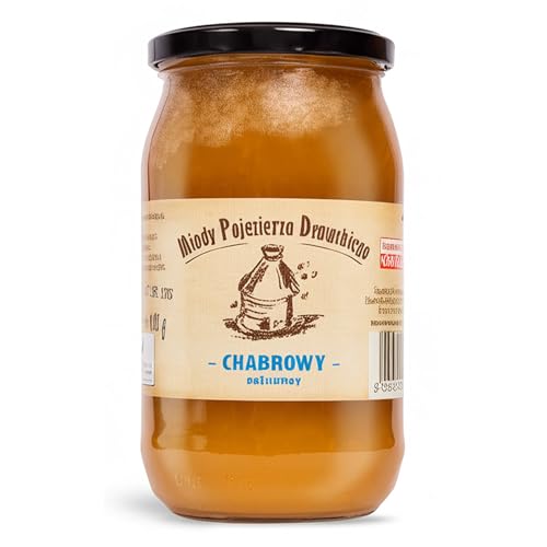 Kornblumenhonig (Miód chabrowy) 1100 g - naturbelassener, natürlicher, nachhaltiger Honig von Miody Pojezierza Drawskiego