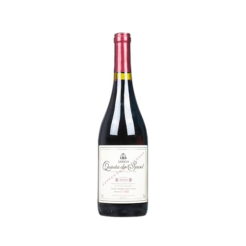 MIOLO, brasilianischer Rotwein aus der Campanha, RS. Vereinigt verschiedene portugiesische Rebsorten wie Touriga nacional, Alfrocheiro, Tinta Roriz, 14% vol., Flasche 750ml. MIOLO, brasilianischer Rotwein aus der Campanha, RS. Vereinigt verschiedene portugiesische Rebsorten wie Touriga nacional, Alfrocheiro, Tinta Roriz, 14% vol., Flasche 750ml. von Miolo
