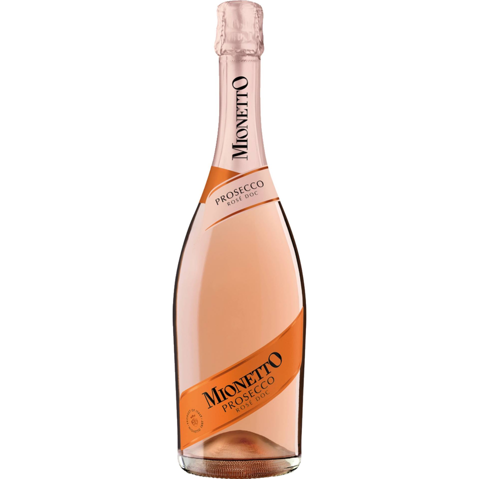 Mionetto Rosé Spumante Prestige, Vino Spumante Extra Dry, Vino Spumante, Schaumwein von Mionetto Spa - Via Colderove 2-31049 Valdobbiadene (TV)