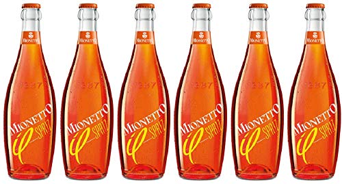 Mionetto il SPR!Z (6 x 0,75 l) angenehmer, bittersüßer Aperitivo; fertig-gemischter Sprizz / Spritz; erfrischend italienisch im Geschmack, Bitteraromen mit Noten von Orangen und Zitrusfrüchten von MIONETTO