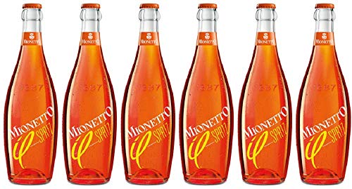 Mionetto il SPR!Z (6 x 0,75 l) angenehmer, bittersüßer Aperitivo; fertig-gemischter Sprizz / Spritz; erfrischend italienisch im Geschmack, Bitteraromen mit Noten von Orangen und Zitrusfrüchten von MIONETTO